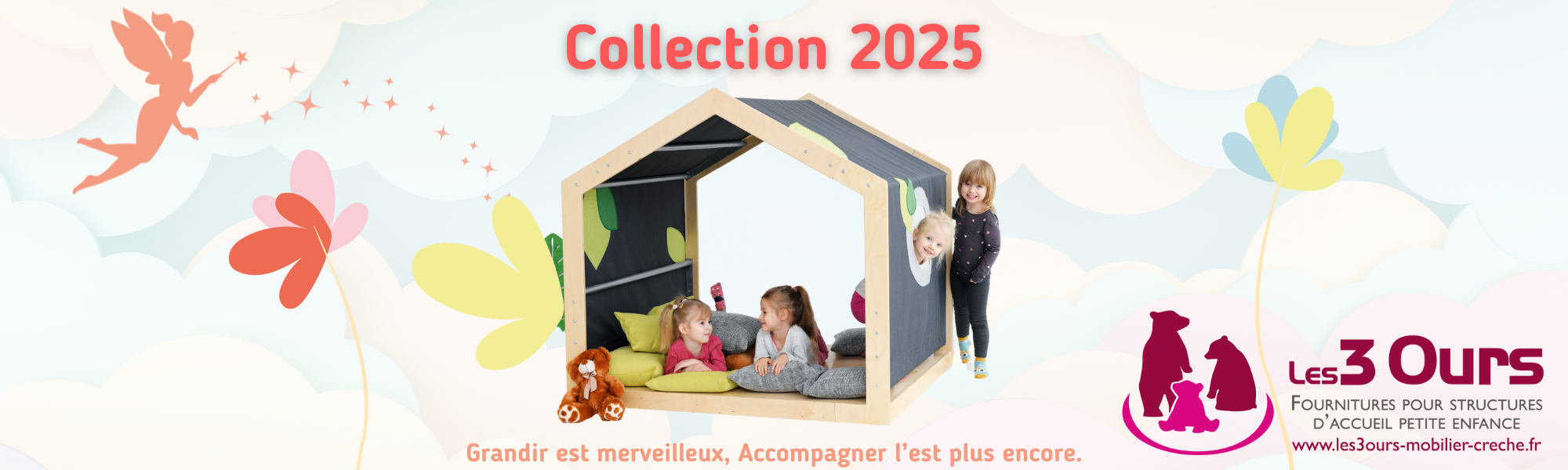Nouveautés LES 3 OURS 2025 spécial petite enfance