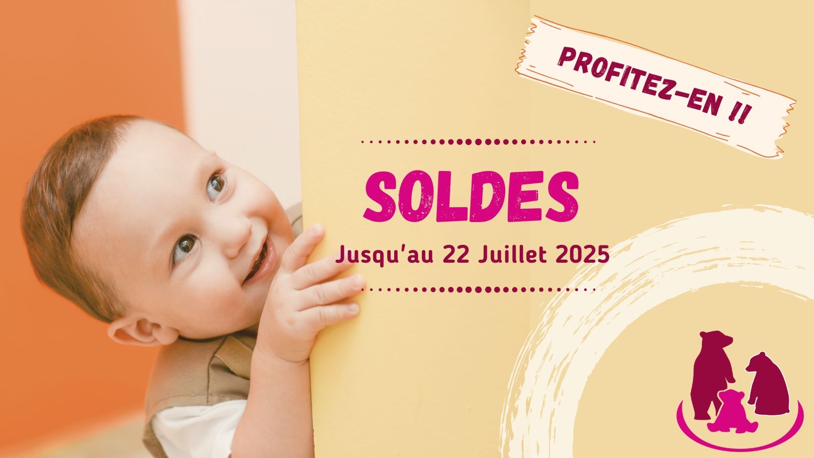 SOLDES d'été les 3 ours 2025