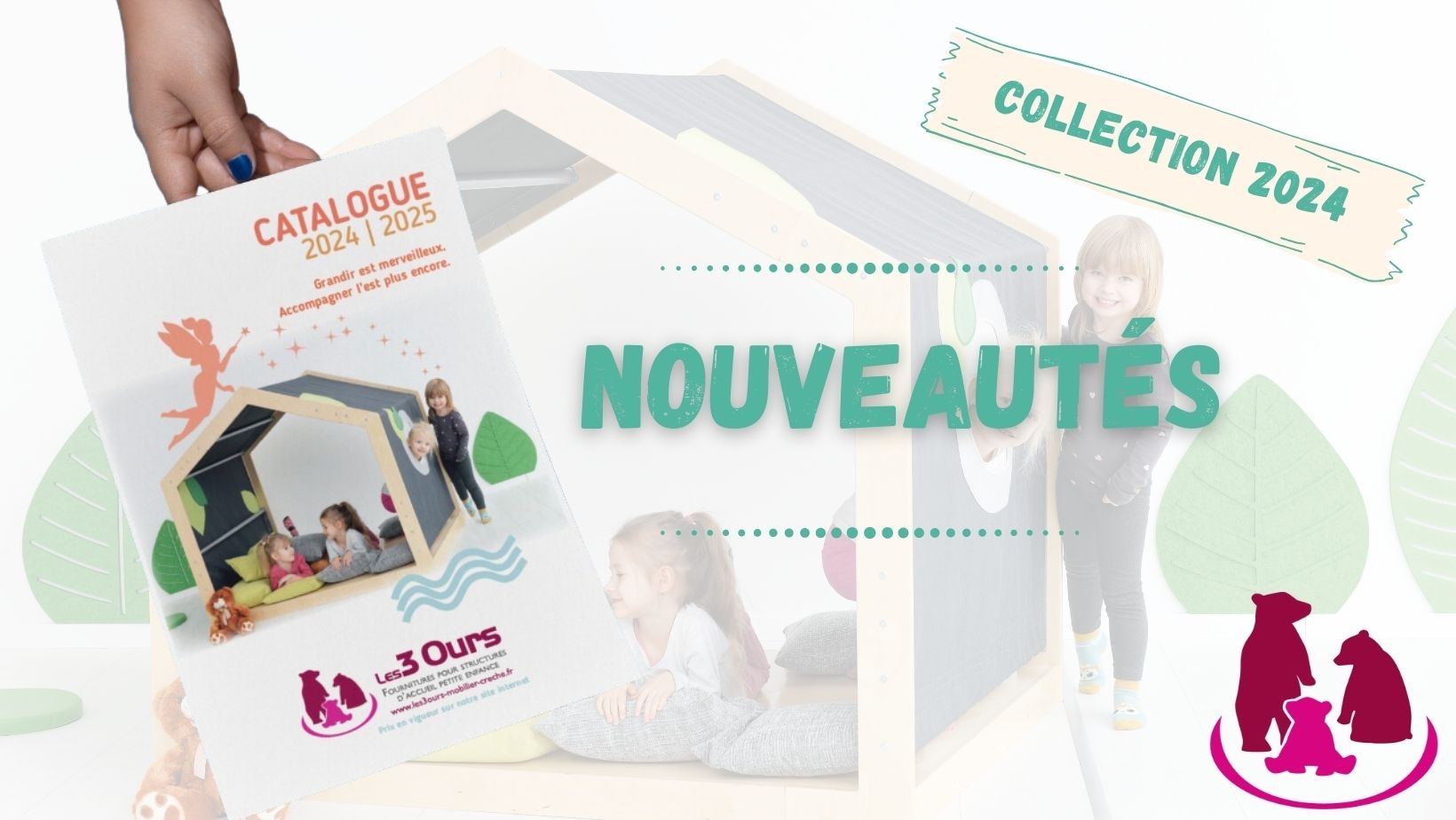 Nouveautés LES 3 OURS 2024