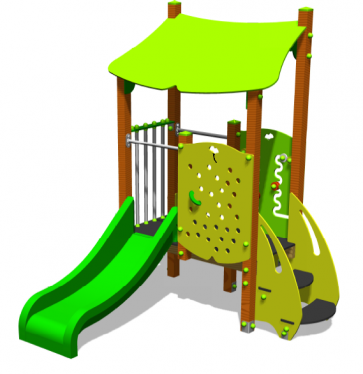 ginko 1001 structure de jeu extérieur pour enfant