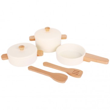 Dinette batterie de cuisine en bois