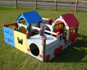 Dédale train camion