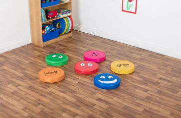 Assortiment de 6 coussins les émotions