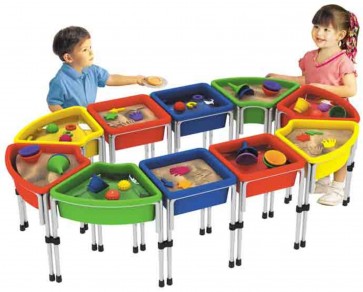 Bacs d'activités réglables Set 1 + Set 2 + Les couvercles DLSD