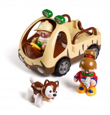 Camion safari TOLO avec personnage - Nouveau modèle