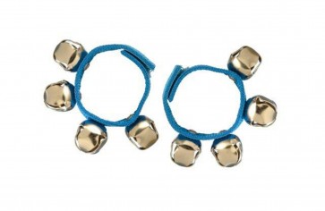 Bracelets grelots bleus