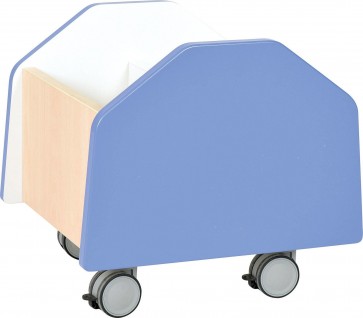 Bac à livres sur roulettes (A) Quadro