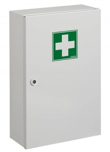 Armoire à pharmacie une porte blanche