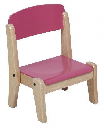 Chaise empilable bois massif T2 - T3 et T4