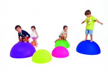 Maxi dômes d'équilibre - Assortiment de 4 sphères