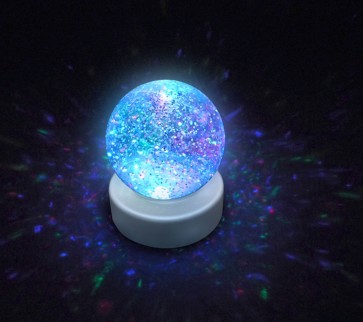 Lampe à paillettes