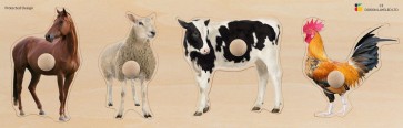 Encastrement Maxi  les animaux de la ferme