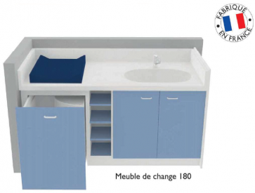 Meuble de change 180 