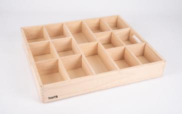 boite de tri en bois
