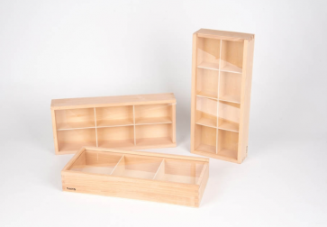 boites de tri : lot de 3