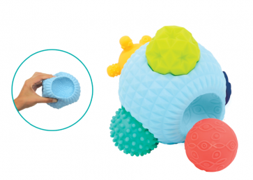 Jeux d'éveil, balles puzzles