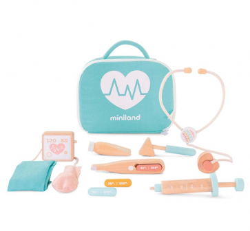 Malette de docteur en bois