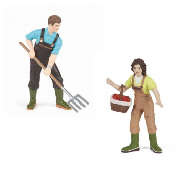 Les figurines de la ferme - Assortiment de 2 personnages