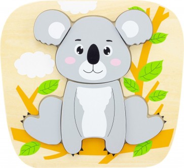 Puzzle relief animaux : koala