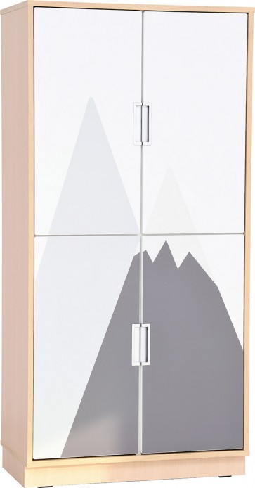 Meuble haut Quadro montagnes