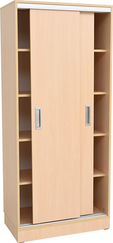 Grande armoire à portes coulissantes