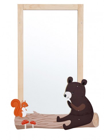 Décors pour miroir horizontal : la forêt