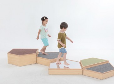 Podium de jeu 5 modules Set C