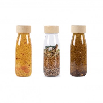 Bouteilles sensorielles Forêt, Sienne, Curcuma