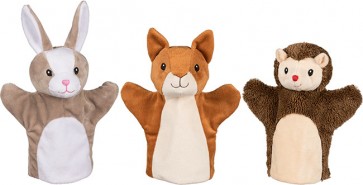 Marionnettes le jardin - Assortiment de 3