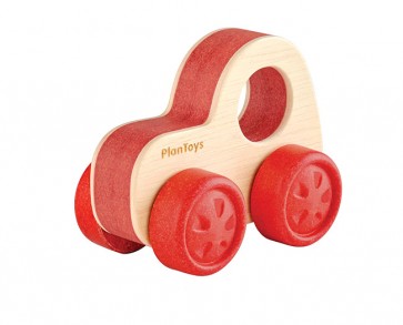 Voiturette écologique rouge
