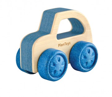 Voiturette écologique bleu