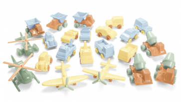 Véhicules pastel (assortiment de 22)  