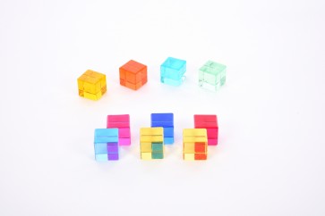 Cubes cristal perception
