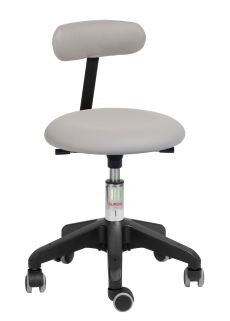 Tabouret ERGO PREMIUM (BETA) avec dossier base octopus