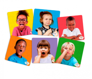 Puzzle les émotions - Assortiment de 6