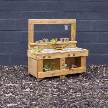 Cuisine de plein air avec comptoir