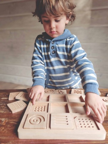 Mémo puzzle sensoriel