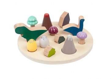 Puzzle 3d dinosaures