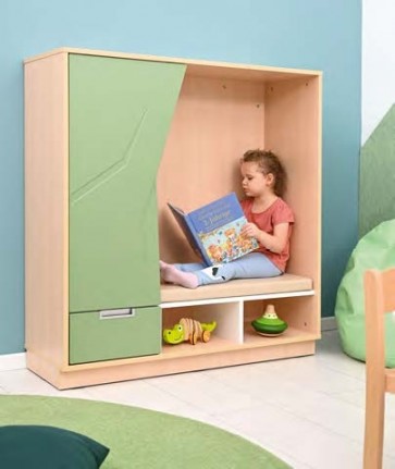 Meuble Quadro coucou caché hêtre