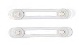 Loquets souples - Lot de 2
