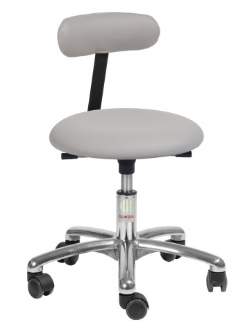 Tabouret ergonomique ergo premium gris clair