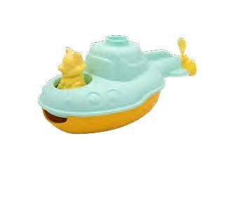 Le sous-marin transformable turquoise