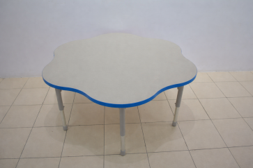 Table fleurs éco : Bleu