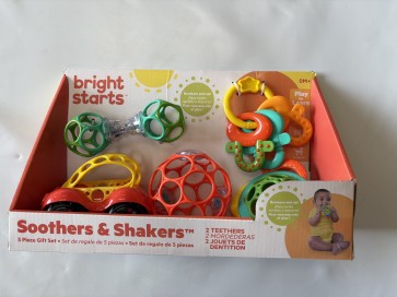 Coffret Hochets 1er âge O ball 5 pièces