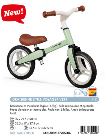 Draisienne Petit voyageur
