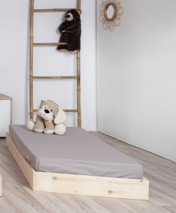 Drap housse en coton recyclé 60*120
