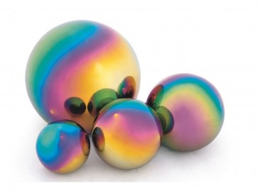 Boules sensorielles réfléchissants multicolor - Assortiment de 4