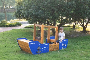 Plein air Le bateau de pêche extérieur