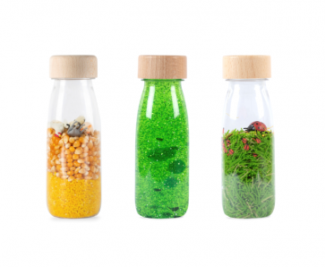 Bouteilles sensorielles la vie