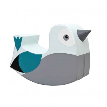 L'oiseau Basculo bleu